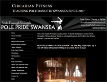 Tablet Screenshot of circadianfitness.co.uk