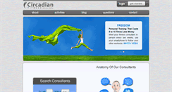 Desktop Screenshot of circadianfitness.com